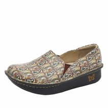 Brown Alegria Debra Love You Mucha Women's Slip On Shoes